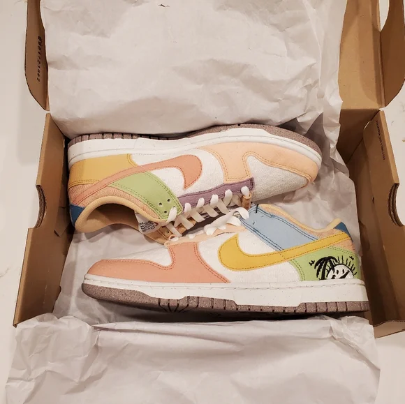 🆕️ NEW Nike Dunk Low Retro 'Sun Club Multi' Shoes - Picture 3 of 17